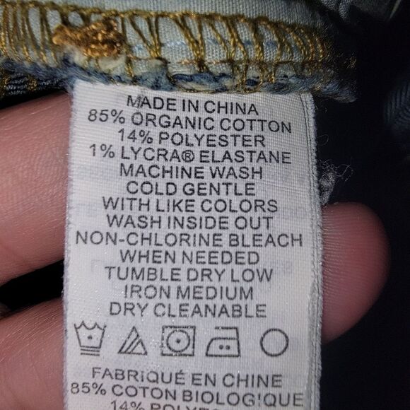 prAna London Skinny Denim Jeans size 4/27 - Picture 5 of 5